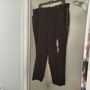 NWT-  Torrid Black Tuxedo Pants/ Size 18R